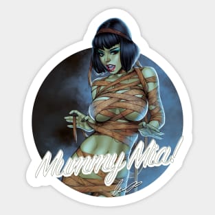 Mummy Mia Sticker